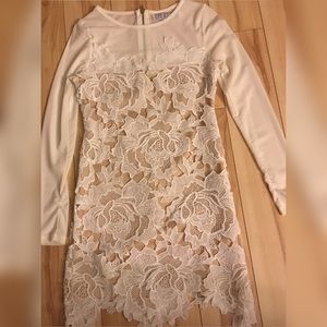 Nasty Gal lace crochet mini dress
