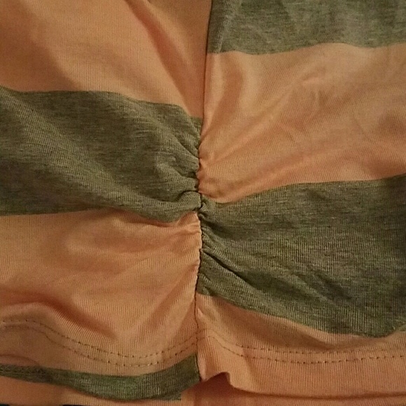 *SOLD* CHARLOTTE RUSSE Striped Top / Tee - Picture 3 of 4