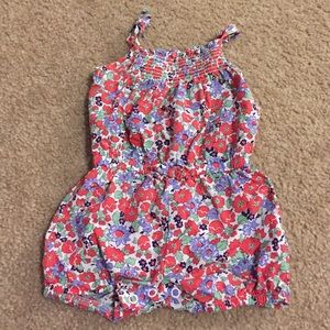 Carter's Floral Romper