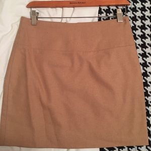 Banana Republic Camel Wool Skirt