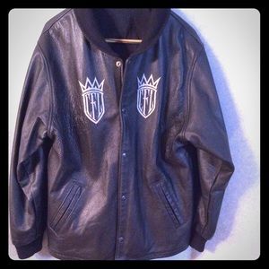 West coast Choppers leather jacket. Little worn.