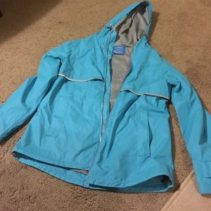 Blue Rain Jacket