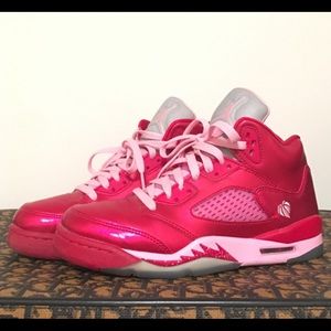 Girls Air Jordan 5 Retro (gs). "Valentines Day"