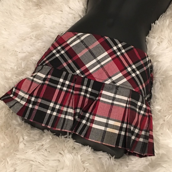SOLD! Sexy plaid schoolgirl skirt