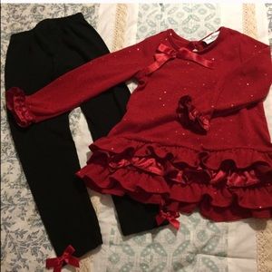 Size 6x girls Christmas outfit