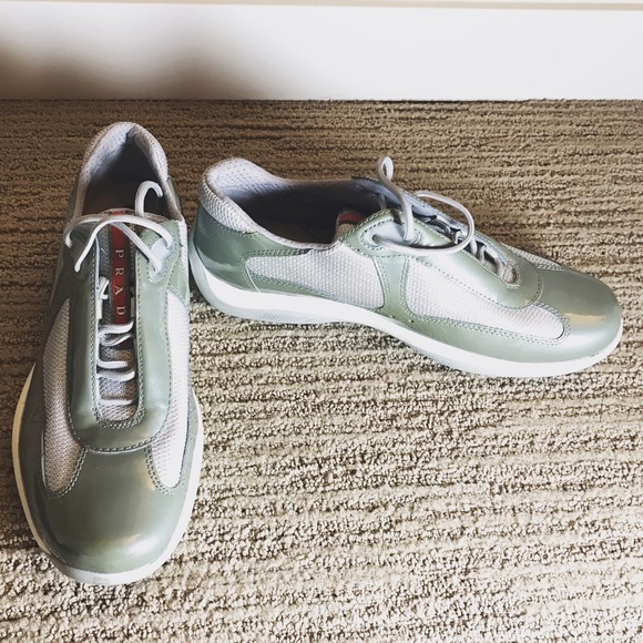 Worn once💖Authentic Prada World Cup sneakers - Picture 1 of 4