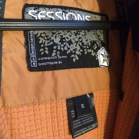 Sessions snowboard jacket - Picture 3 of 3