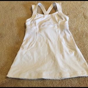 ⚡️FLASH SALE White Lululemon workout tank