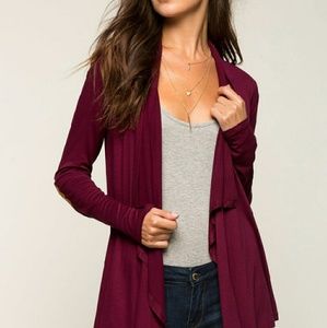 Maroon Cardigan