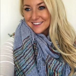 Oversized Plaid Blanket Scarf Zara Inspired