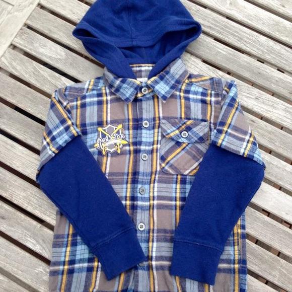 Rock Star Flannel with Hood