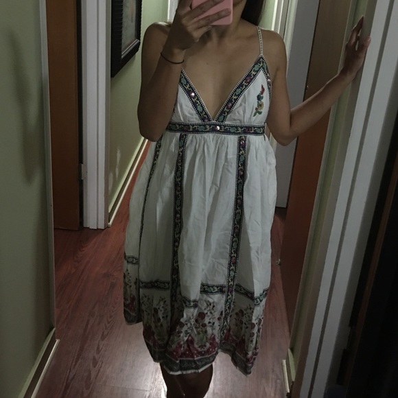 White dress