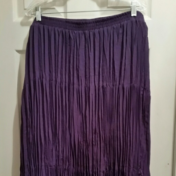 Purple  skirt