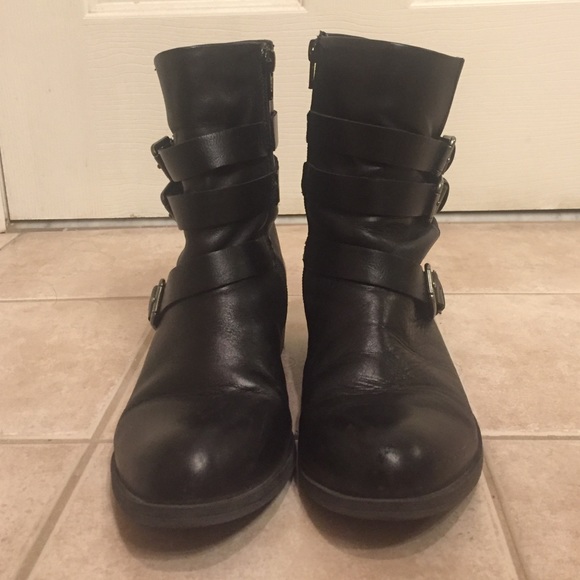 Crown Vintage black leather boots - Picture 2 of 4