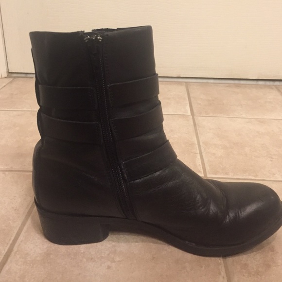 Crown Vintage black leather boots - Picture 4 of 4