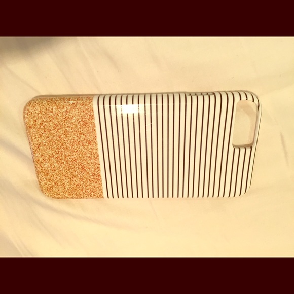 Society 6 striped and gold printed iPhone 6 case