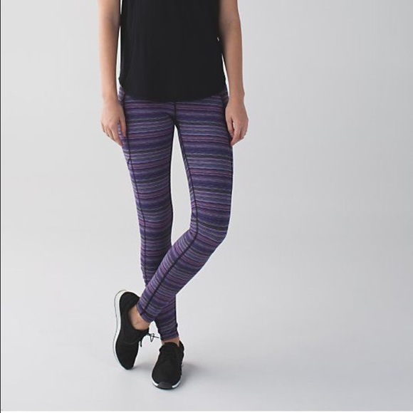 Lululemon Speed Tight IV Ultra Violet Space Dye