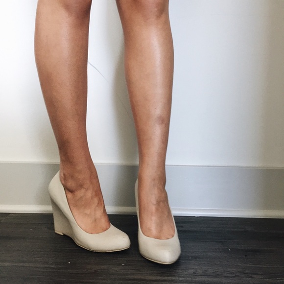 Lulu*s Ivory Wedges
