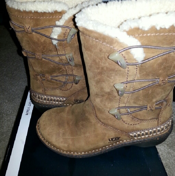 Ugg Australia Kona Leather Boot size 8
