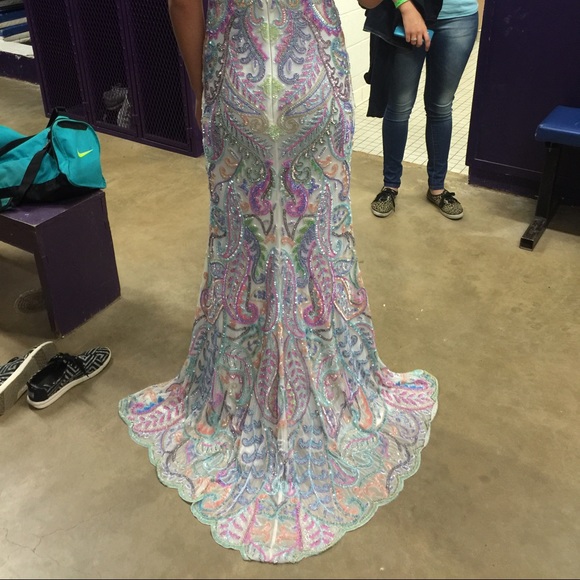 A formal Sherri Hill dress - Picture 2 of 4