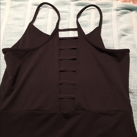 Ladder Back Black tank - Like New!