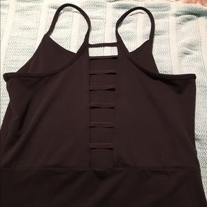 Ladder Back Black tank - Like New!