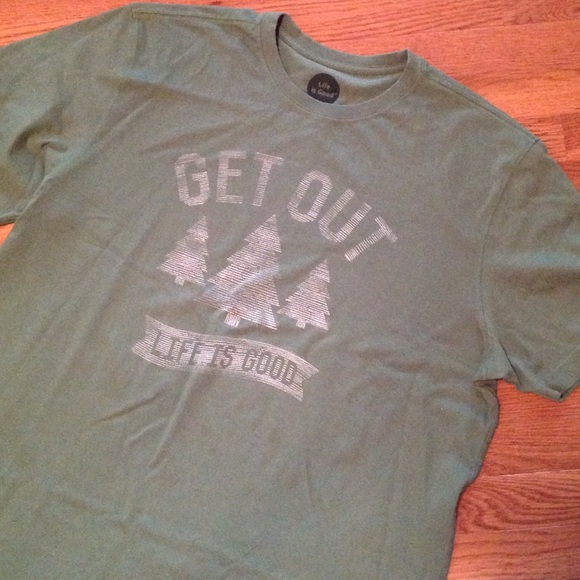 Get Out s/s tee by Life is Good