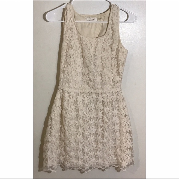 Blue Pepper Flora Lace Dress