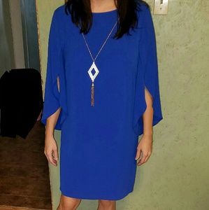 Sexy Blue AB Studio Dress size Large