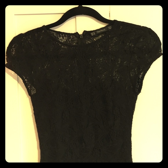 Black lace Zara dress!