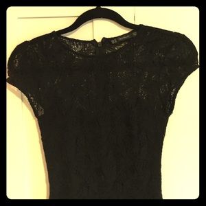 Black lace Zara dress!