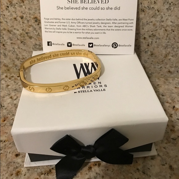 Stella Valle She Believed She Could Bracelet