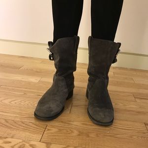 Guaranteed authentic Chanel Suede boots