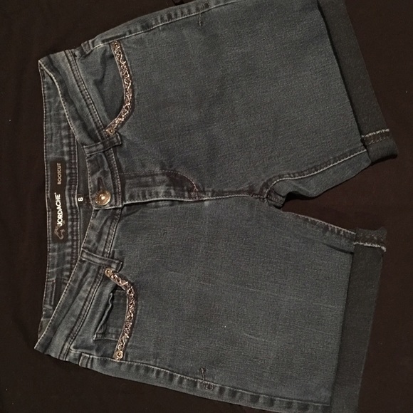 Vintage cut off Jean shorts stretch 6