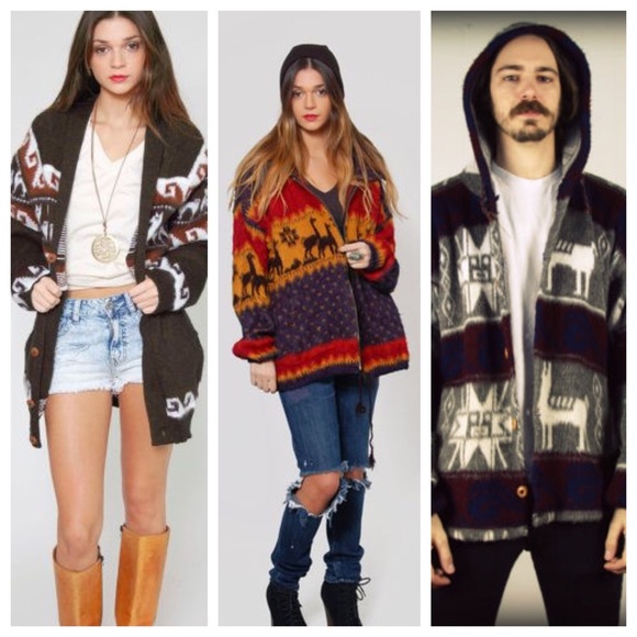 🛍 Alpaca southwestern sweater - Picture 4 of 4