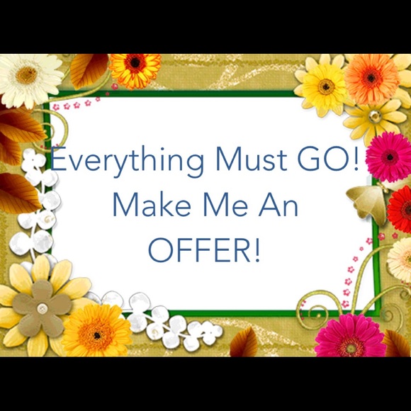 Fall Sale! Make an OFFER!