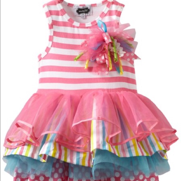 Mud pie birthday tutu dress