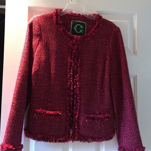 C. Wonder rag edge jacket