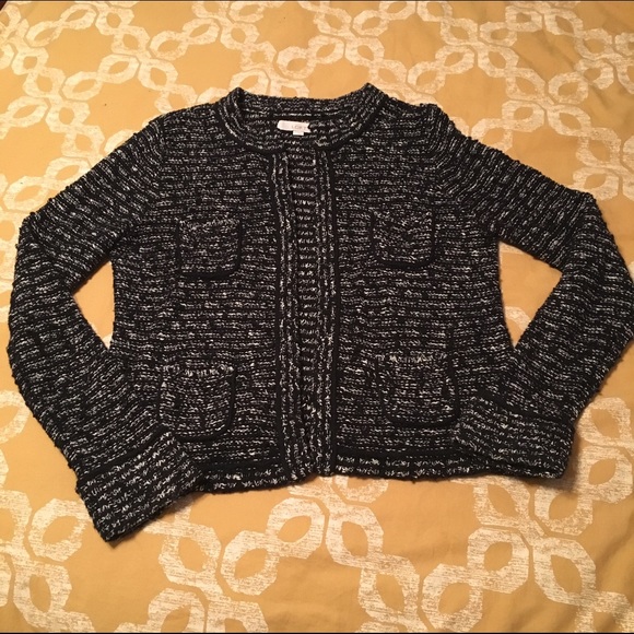 LAST CHANCE!! - Tweed Knit Jacket/Cardigan