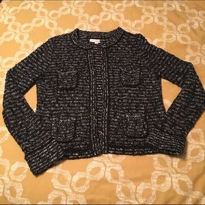 LAST CHANCE!! - Tweed Knit Jacket/Cardigan
