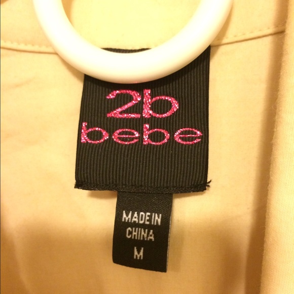 Beige Ruffle Bebe Dress. New Condition 💞 - Picture 3 of 4