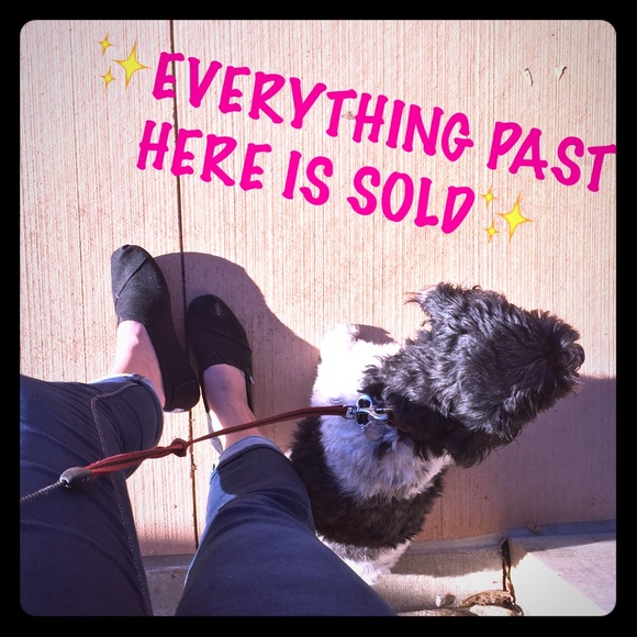 EVERYTHING PAST HERE IS SOLD