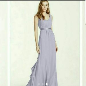 In Plum Color Bridesmaid's dress