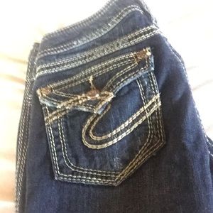 Silver pioneer jeans