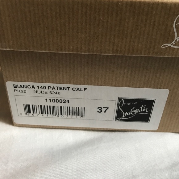 Empty Christian Louboutin box