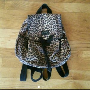 Vans Cheetah Print Backpack
