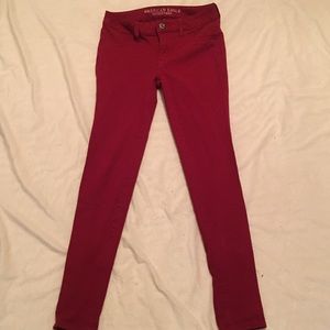AE Women's Red Jegging
