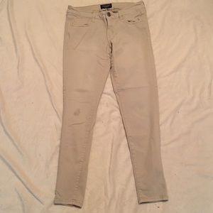 AE Super Stretch Khaki Jegging