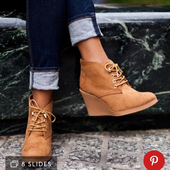 Wedged Booties