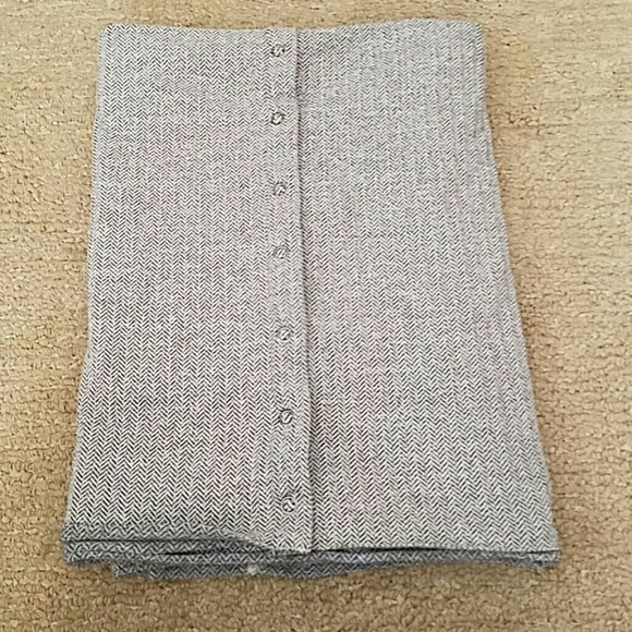 Lululemon Ghost Herringbone Vinyasa Scarf